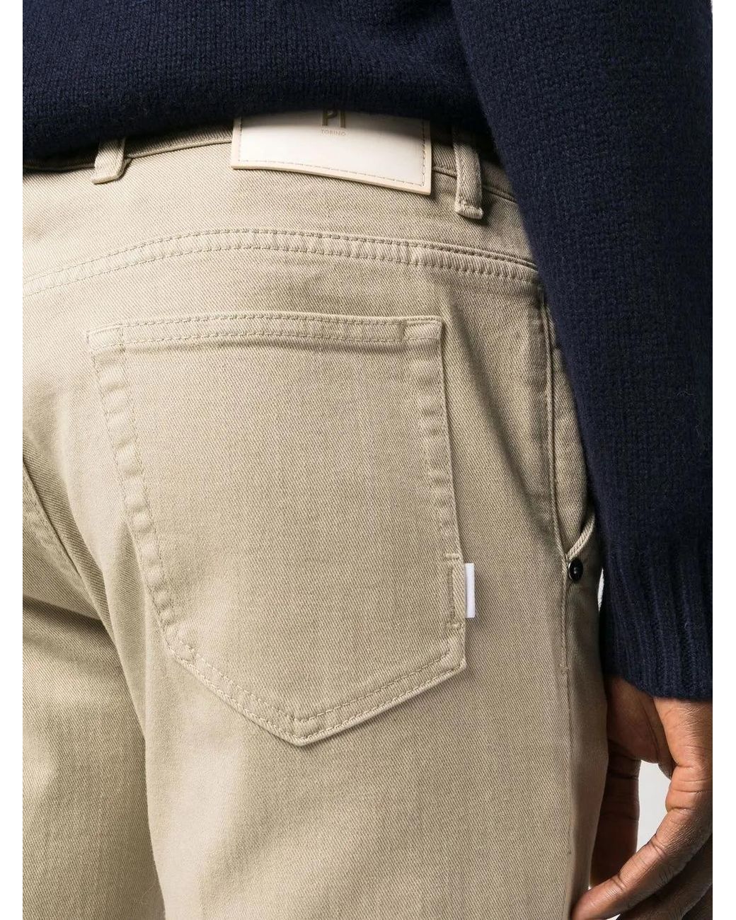 PT Torino Natural Mid-rise Slim-fit Jeans for men