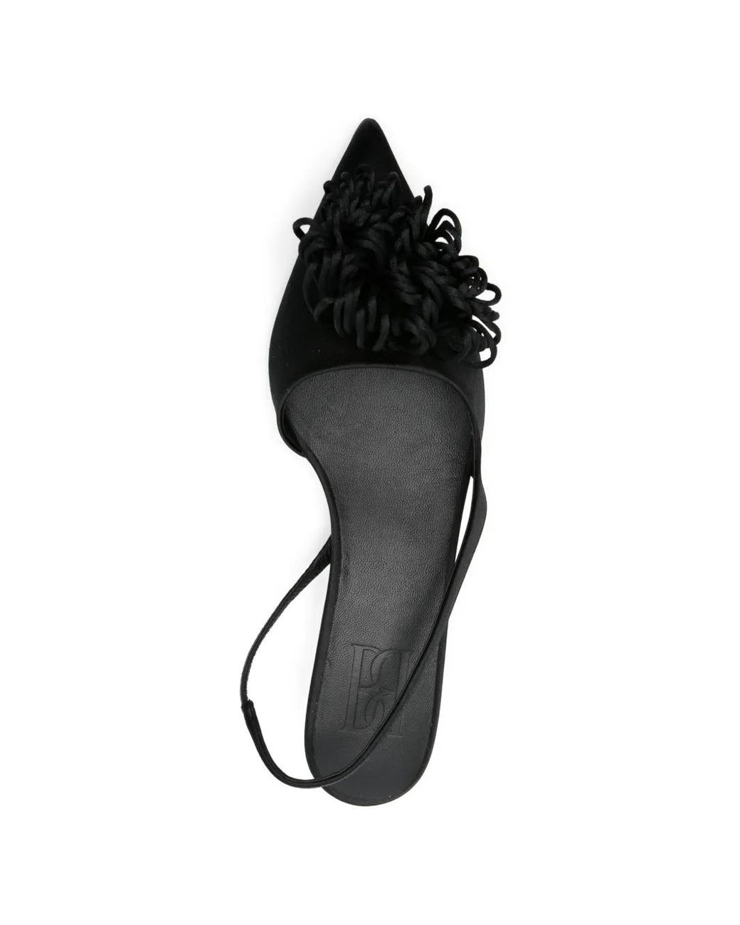 By Malene Birger Black Slingback Pumps