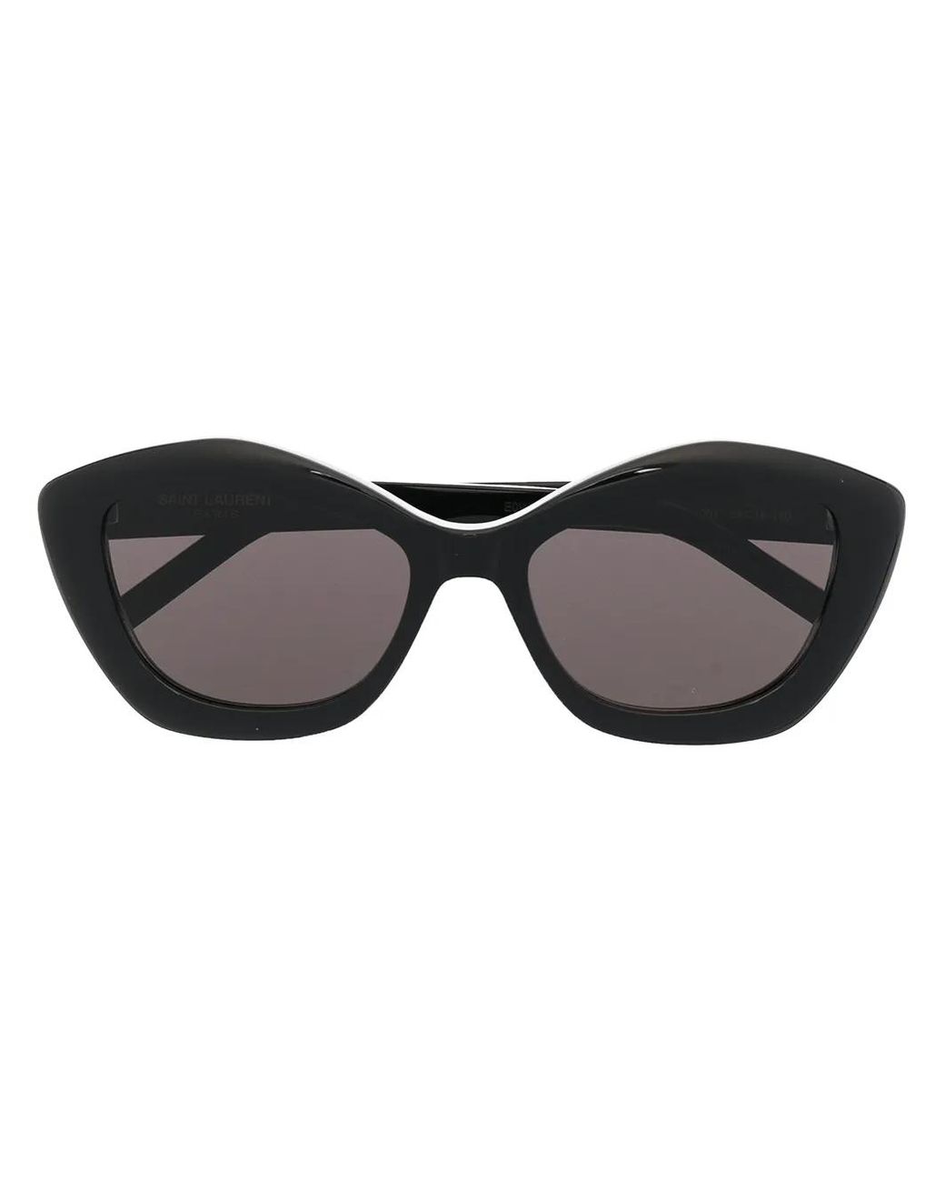 Saint Laurent Black Sl68 Cat-Eye Frame Sunglasses