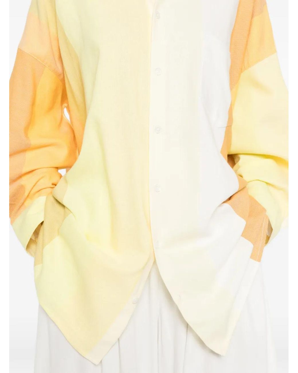 Marrakshi Life White Panel Pocket Shirt