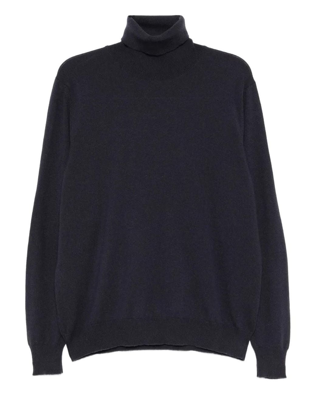 Kiton Blue Cashmere Jumper for men