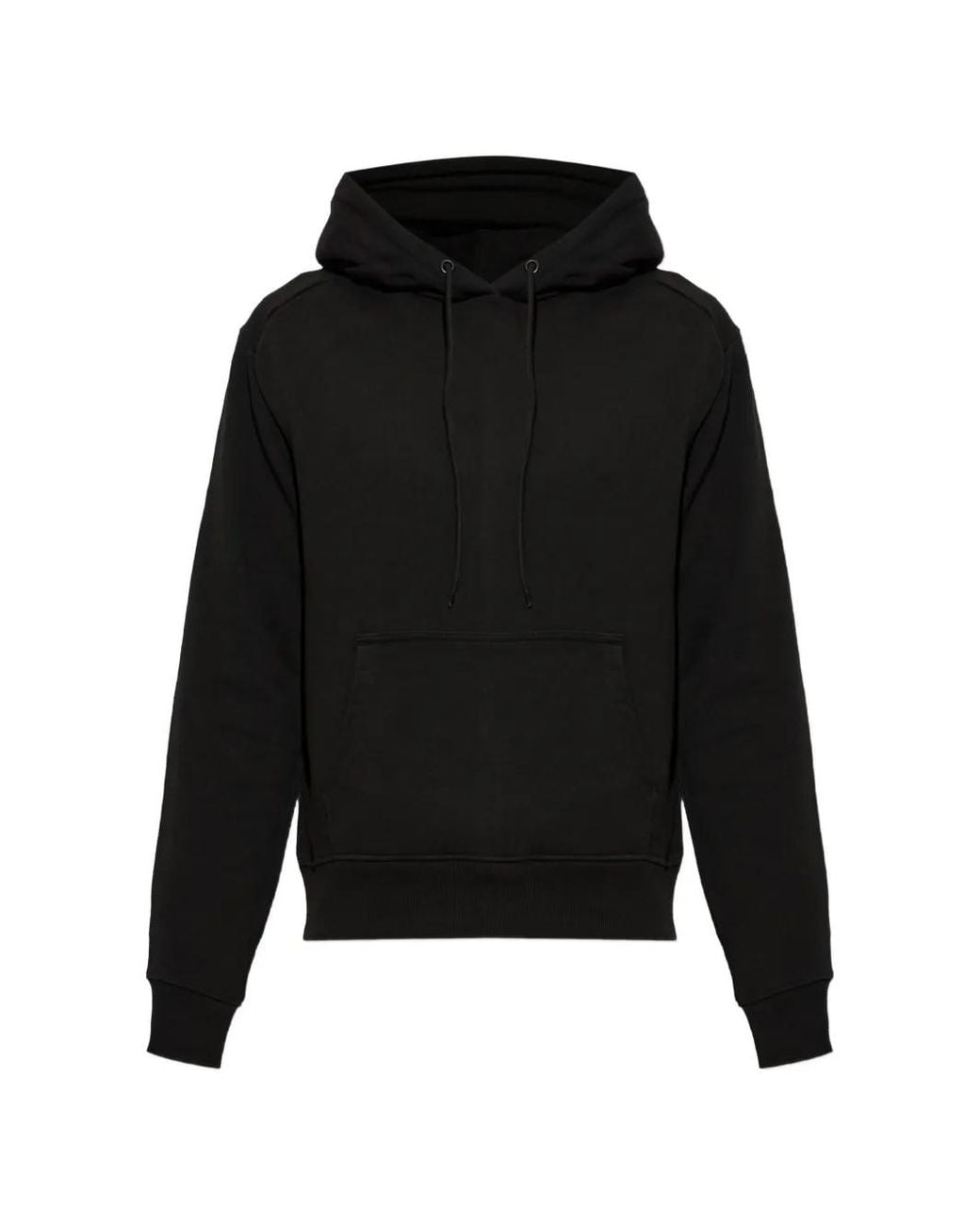 Entire studios Black Drawstring Pouch-Pocket Hoodie