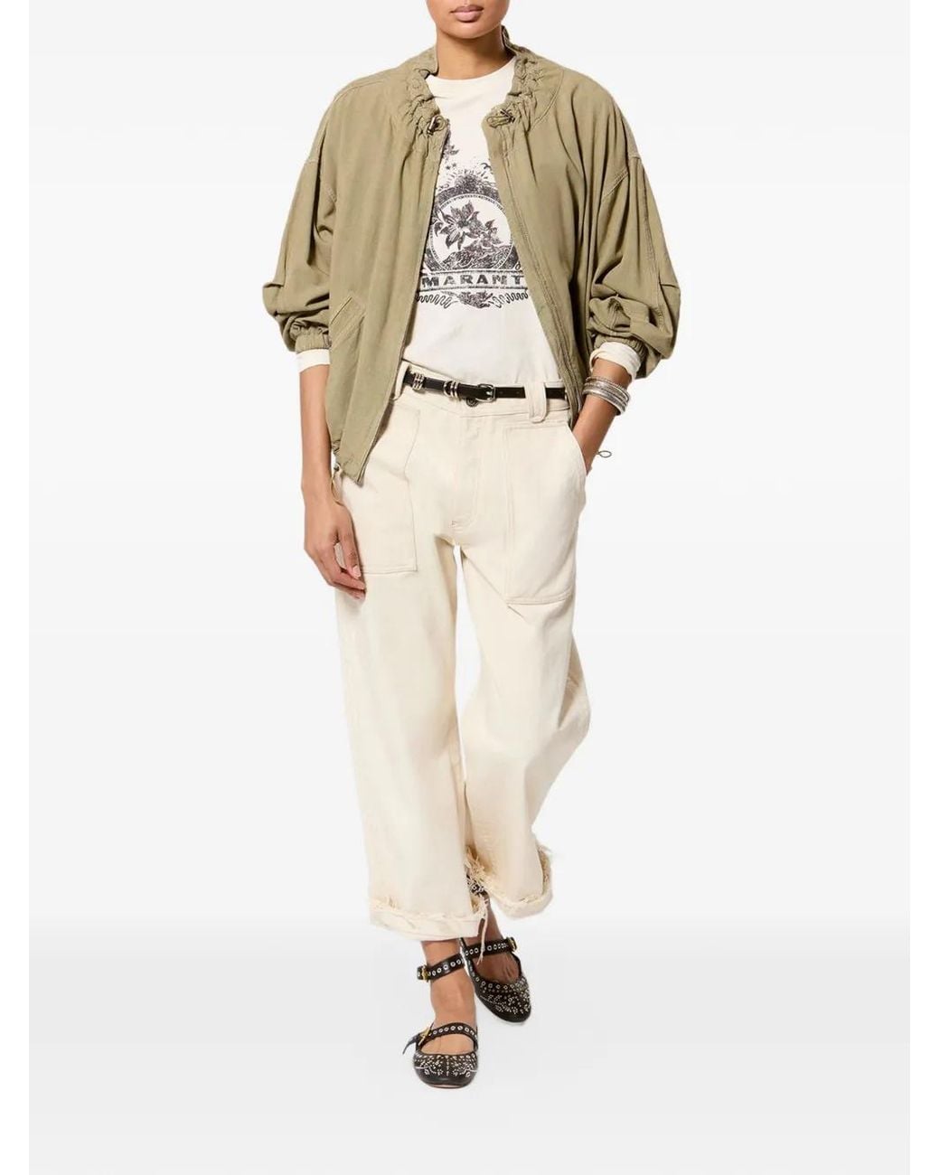 Isabel Marant Natural Veste Plume