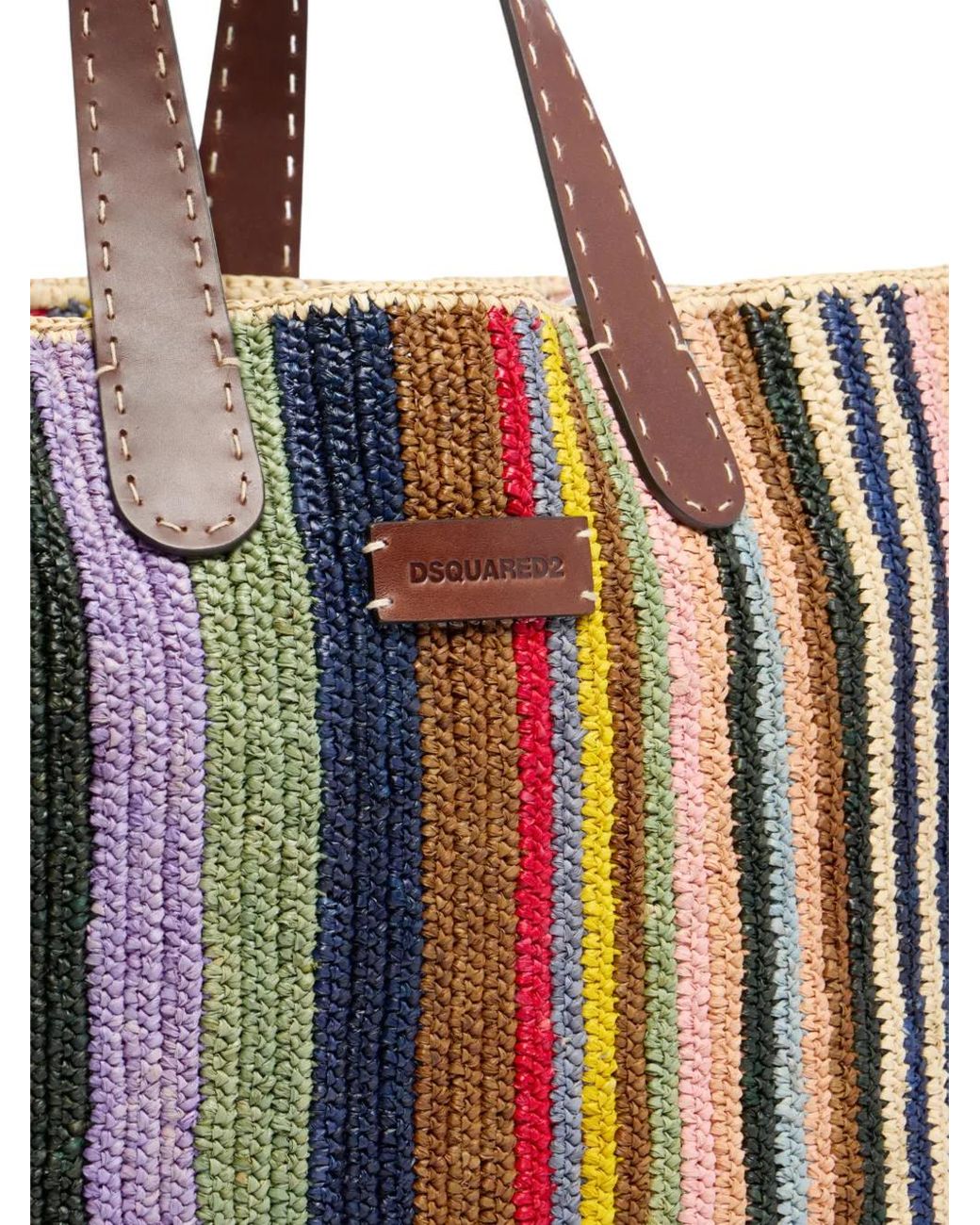 DSquared² Brown Summer Dream Tote Bag