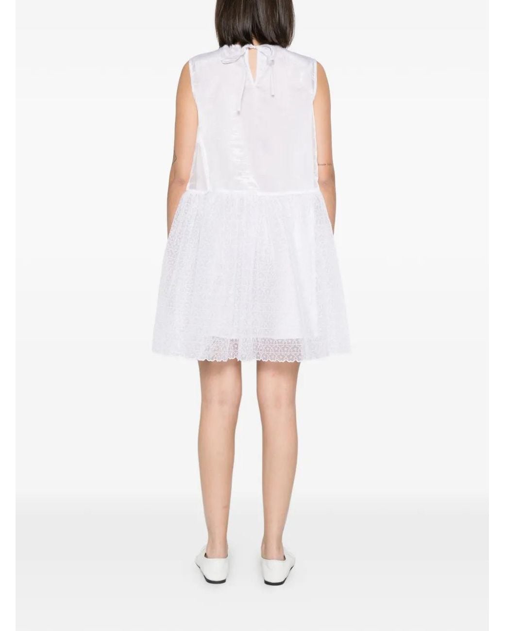 CECILIE BAHNSEN White Dahulu Dress