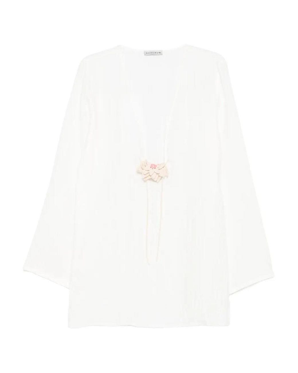 Occleus White Belinda Mini Dress