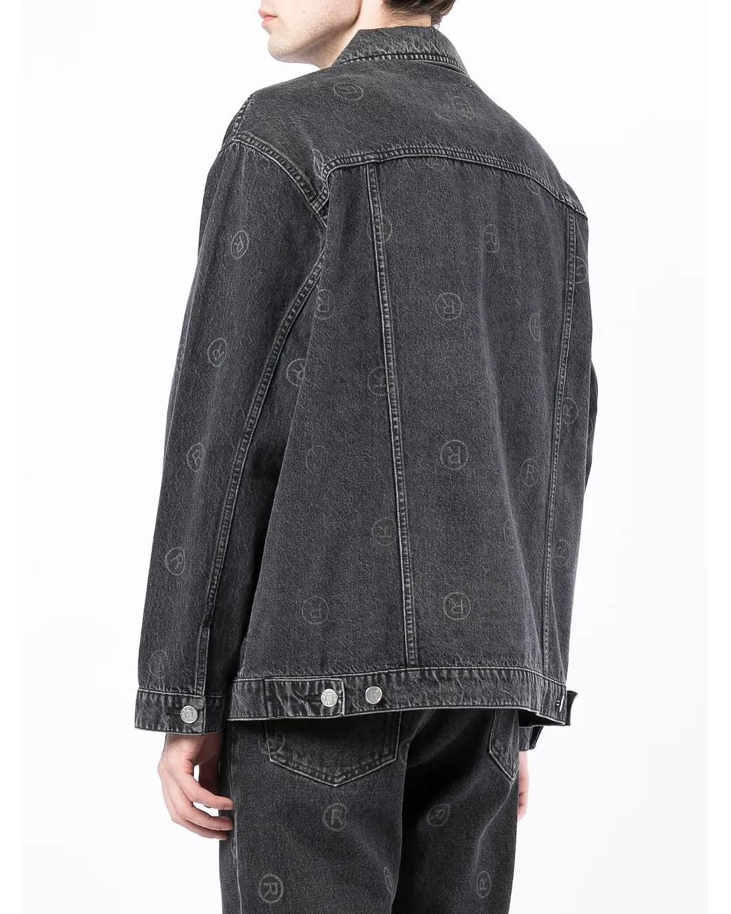 Martine Rose Jack Met Logoprint in het Black