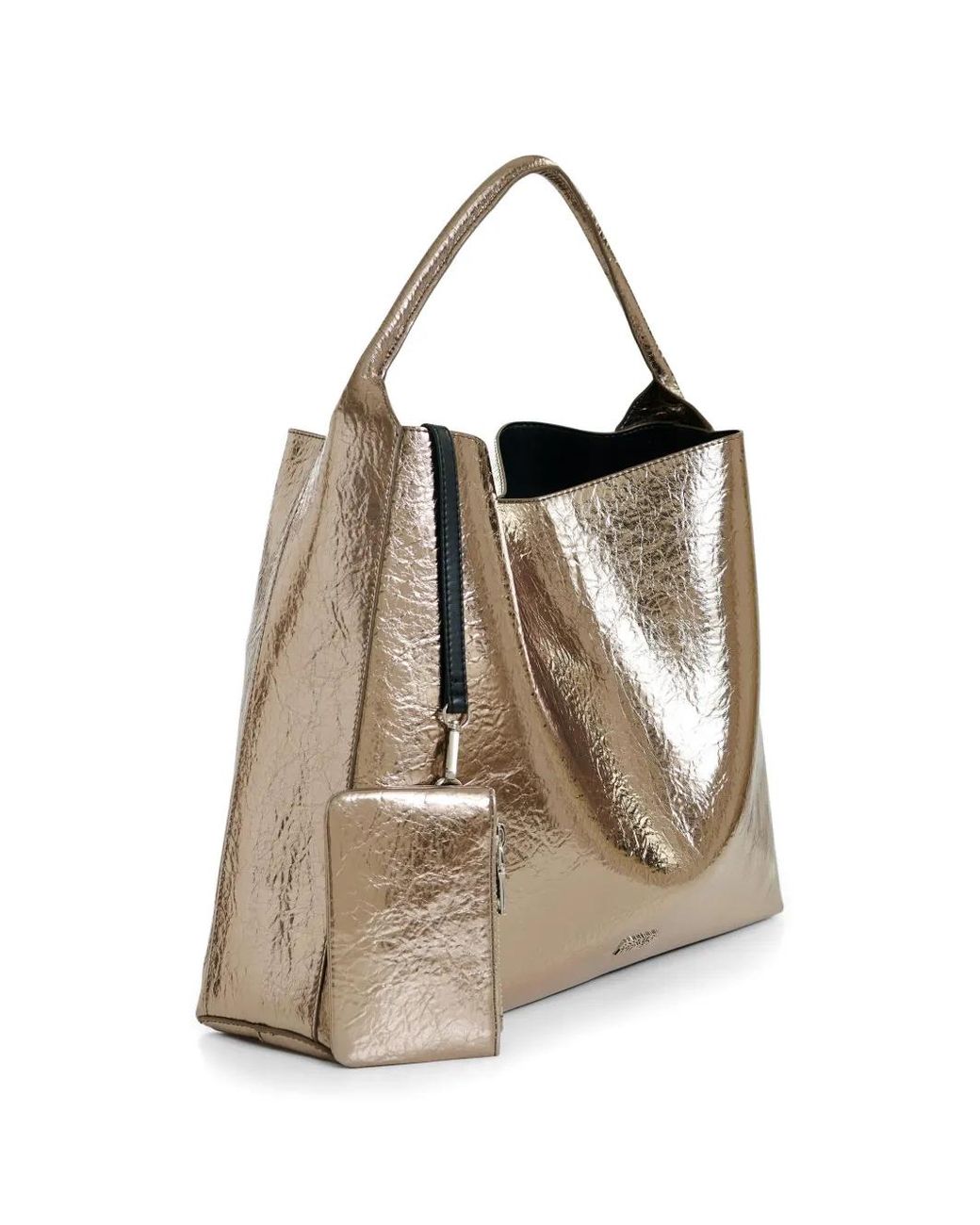 Bolso shopper con logo Essentiel Antwerp de color Brown