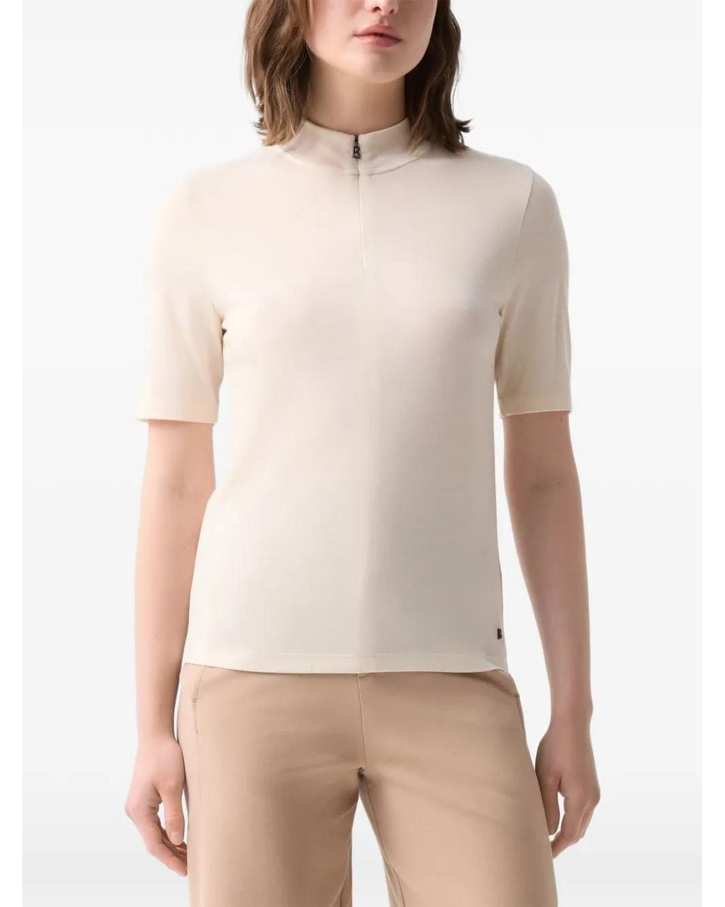 Bogner Pink Half-Zip Willow T-Shirt