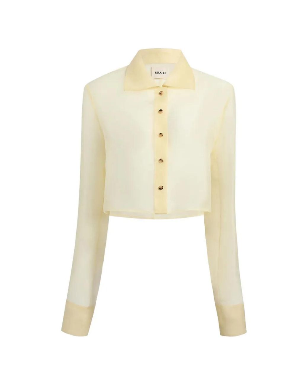 Top Jasen Khaite de color White