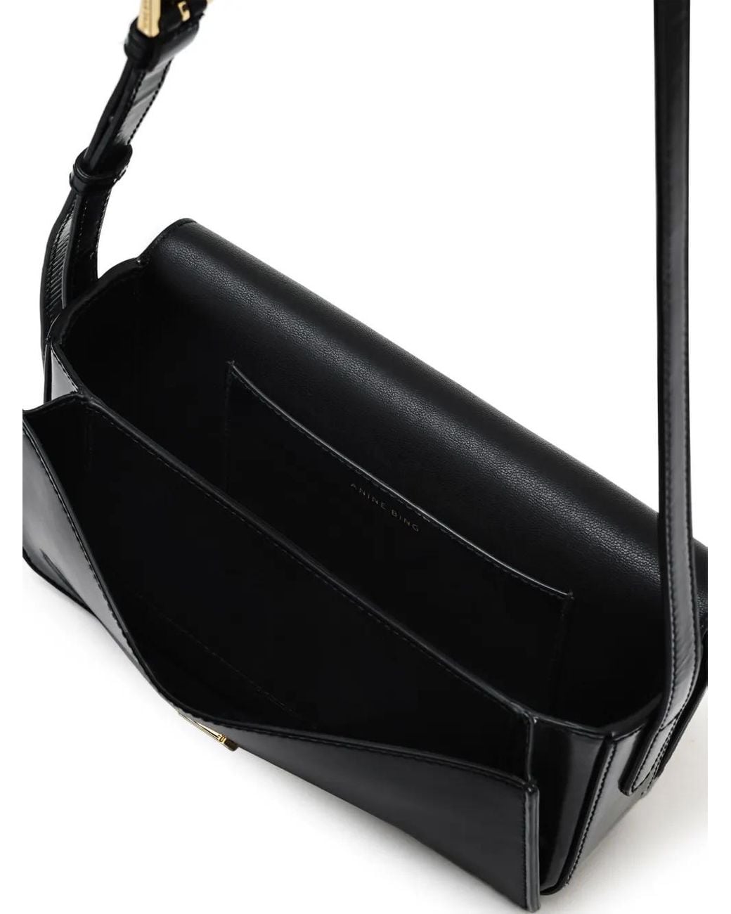 Anine Bing White Elly Crossbody Bag