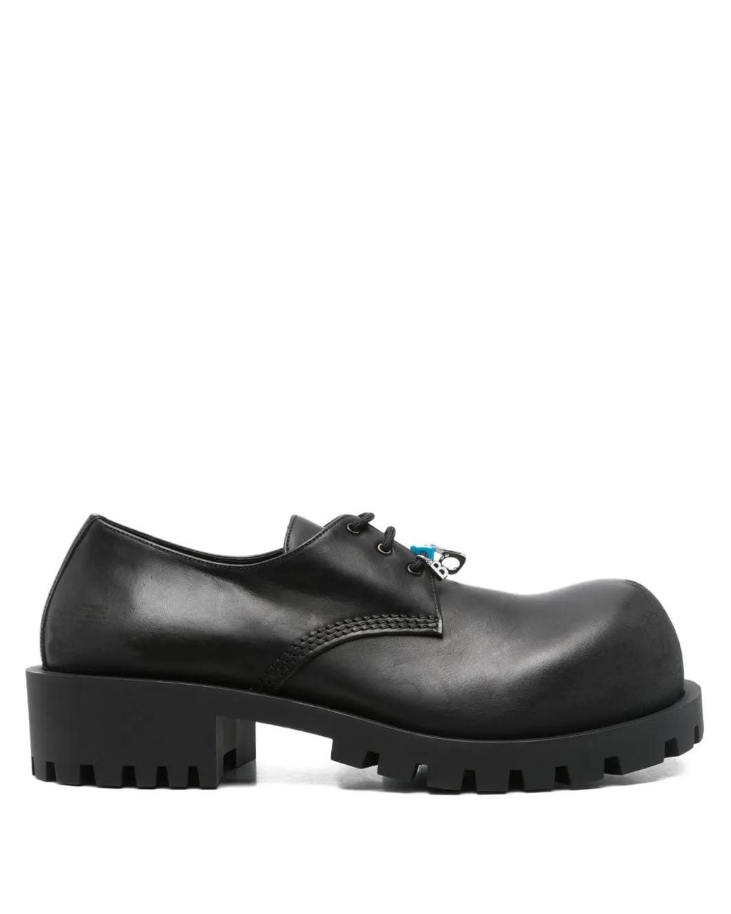 Balenciaga Hummer Derby Shoes in Black for Men | Lyst