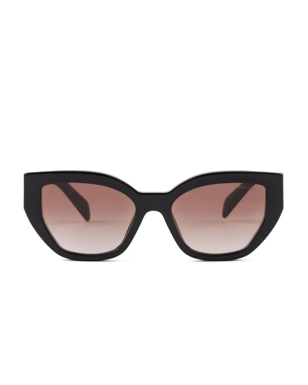 Prada Brown Cat-Eye Sunglasses