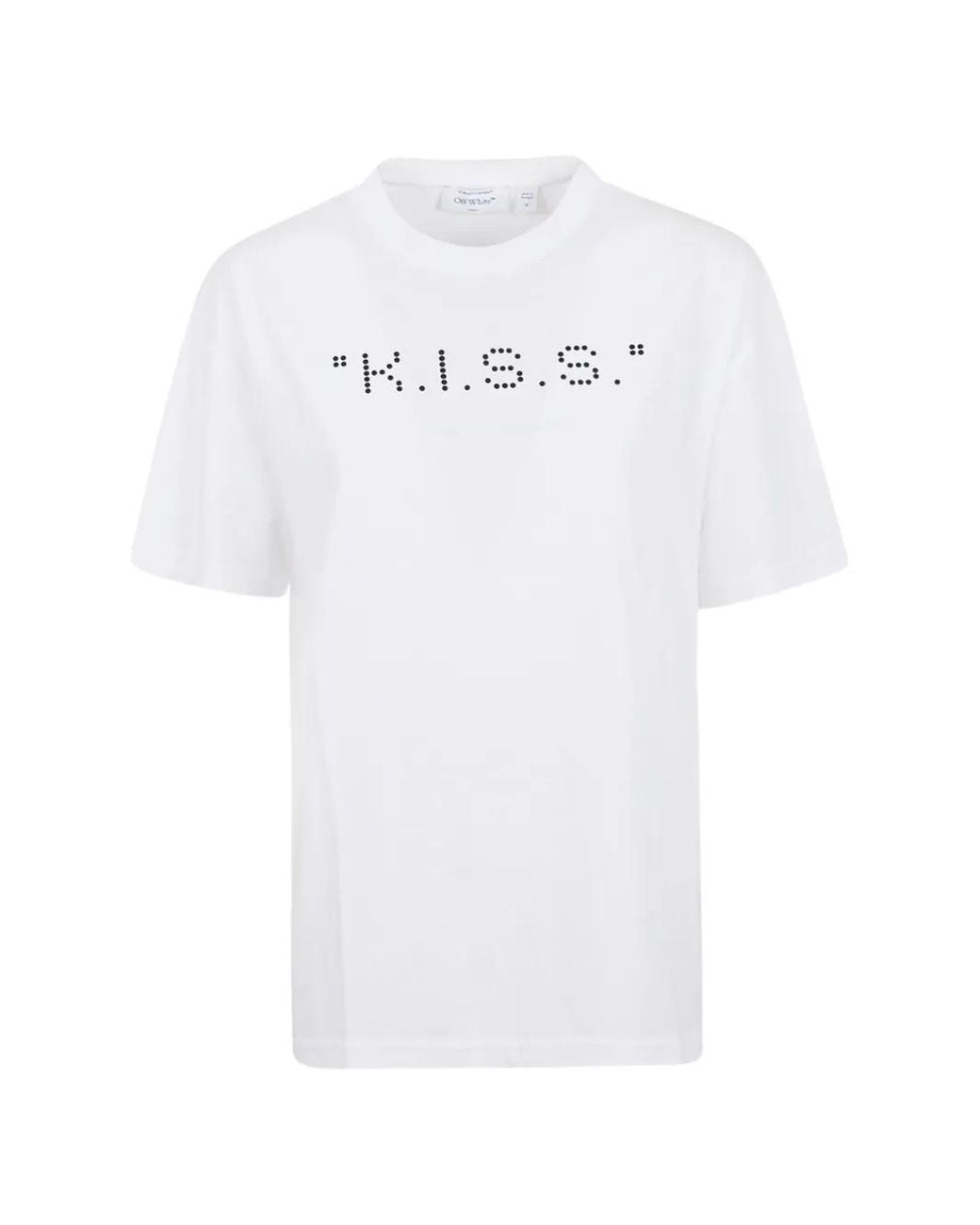 Off-White c/o Virgil Abloh White Graphic-Print T-Shirt