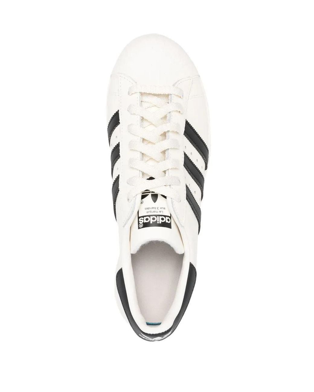Adidas White Superstar 82 Low-Top Sneakers