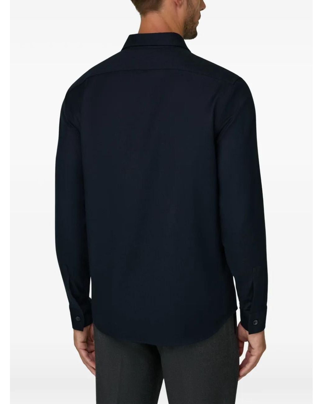 Boggi Blue Overshirt for men
