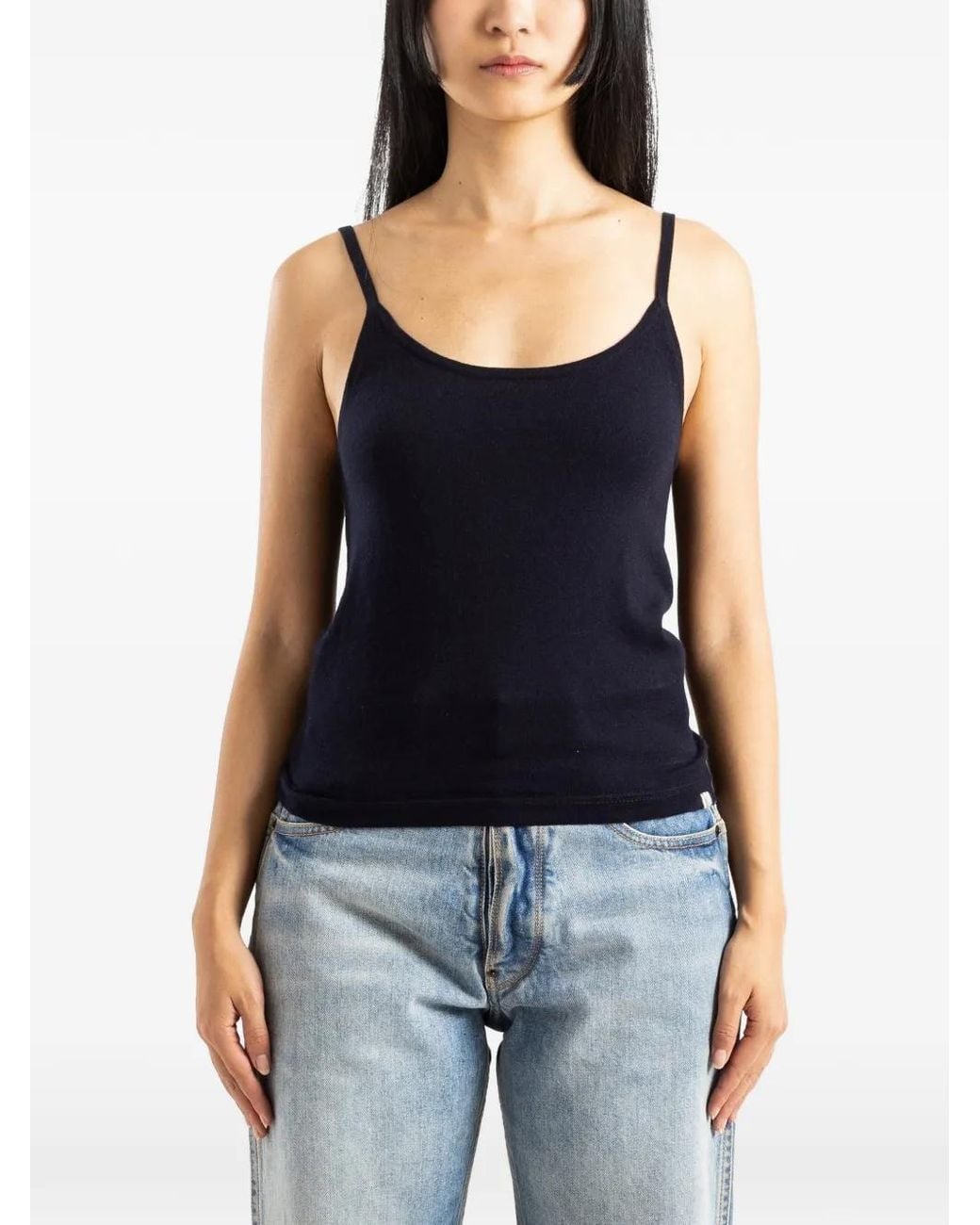 Extreme Cashmere Blue N°471 Britney Tank Top