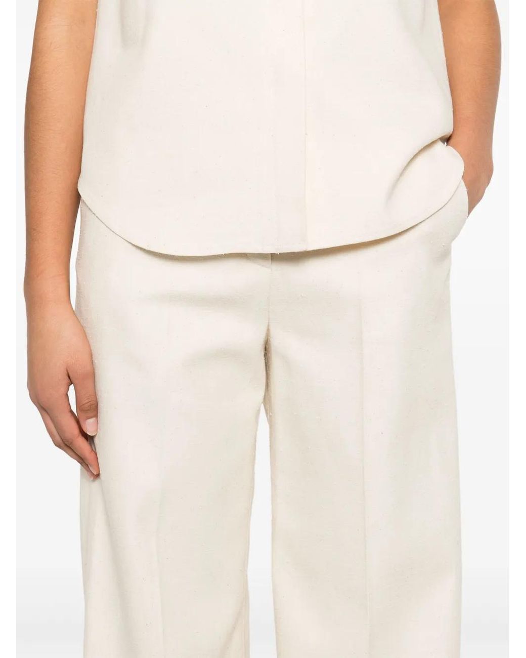 Loulou de Saison White Zora Trousers