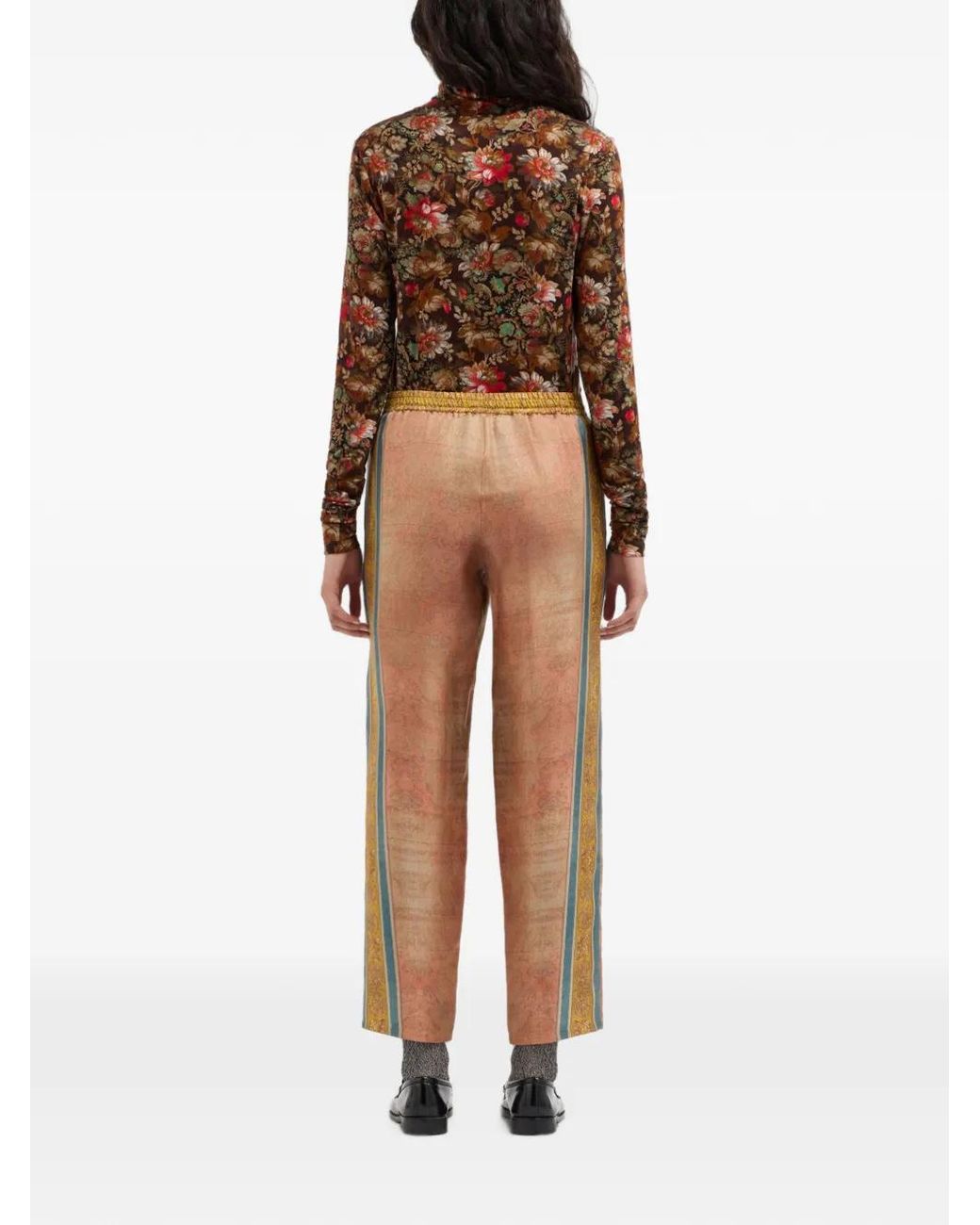 Pierre Louis Mascia Natural Aloe Straight-Leg Trousers
