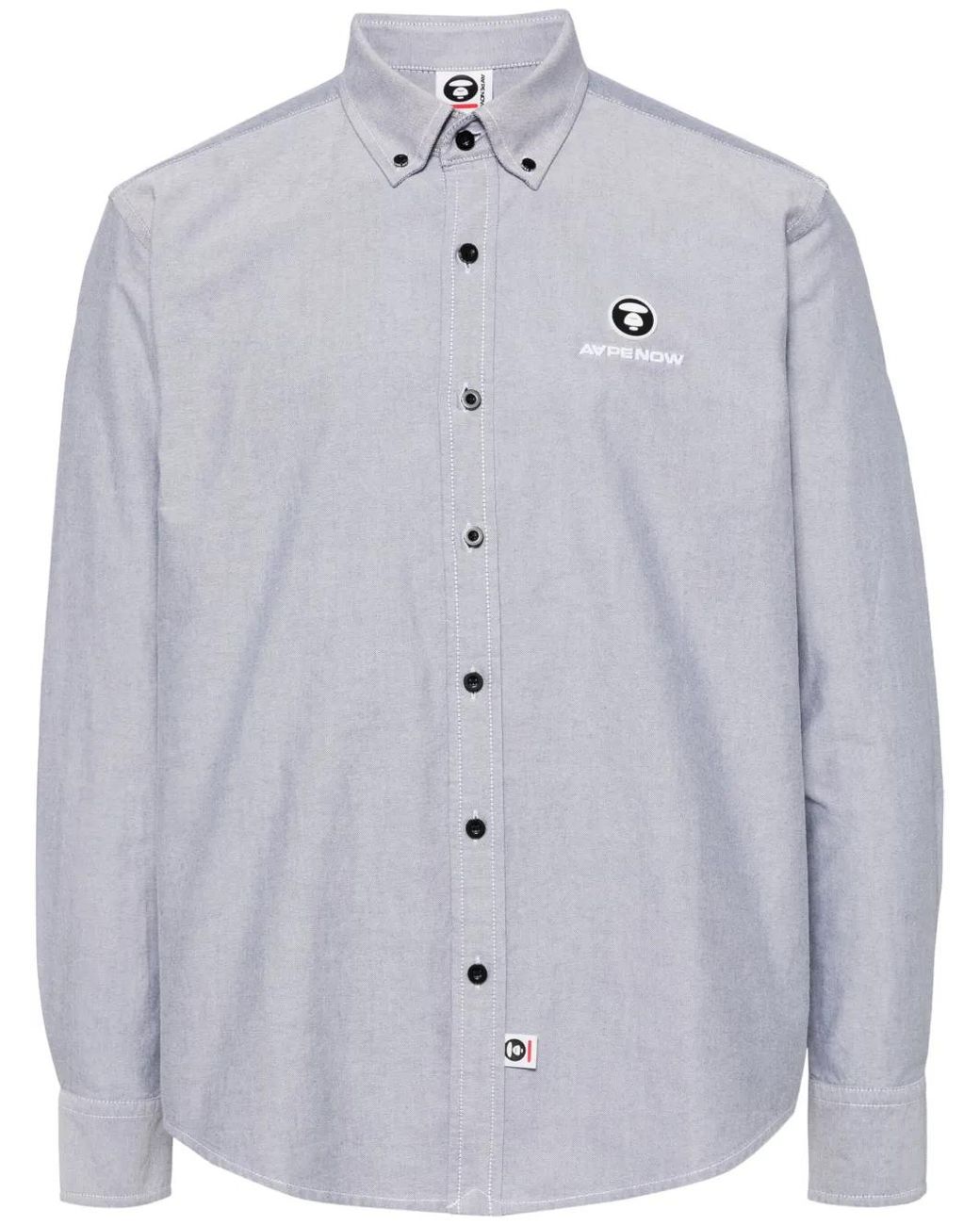 Aape By A Bathing Ape Hemd Mit Logo-Patch in Blue für Herren