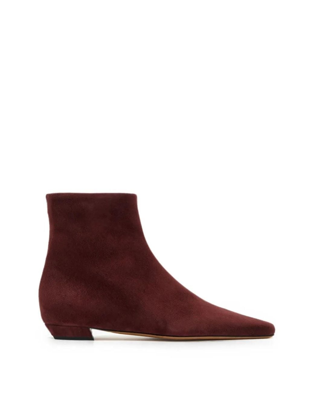 Proenza Schouler Red Trap Flat Ankle Boots