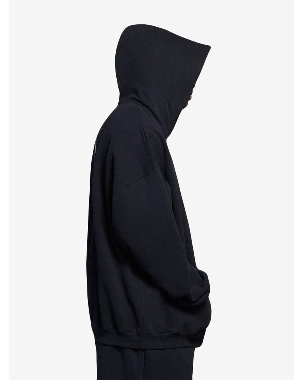 face print hoodie