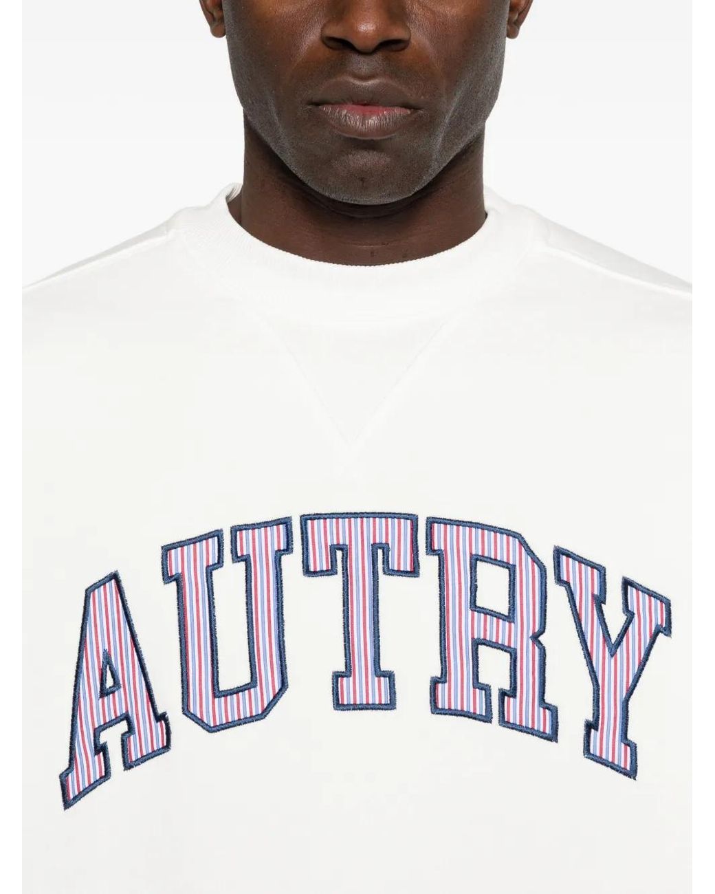 Sudadera Con Logo Autry de color White