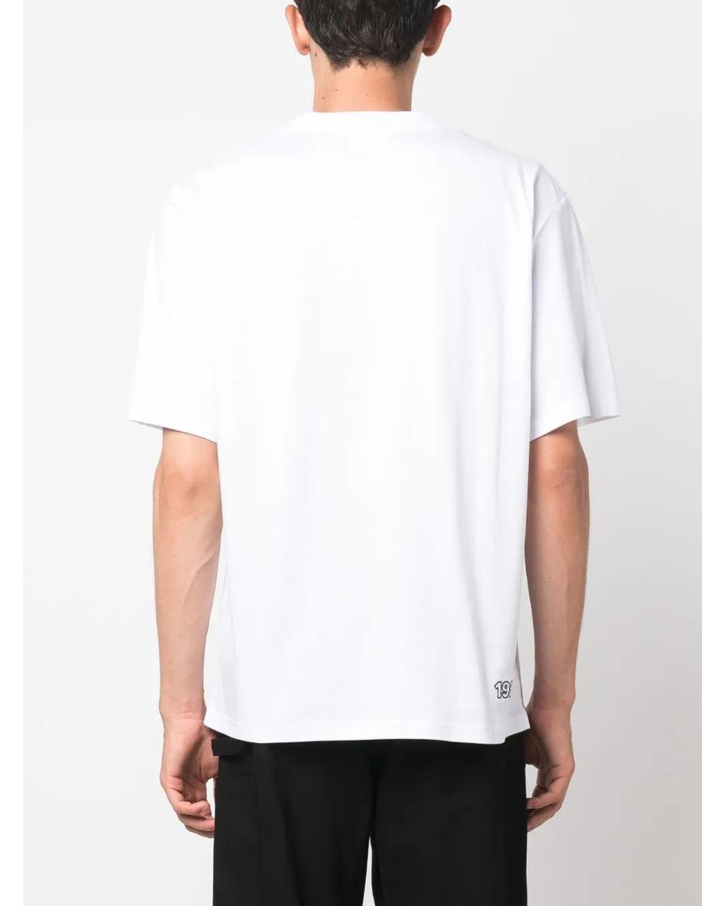 Gcds White "G" Graffiti Loose Tee for men