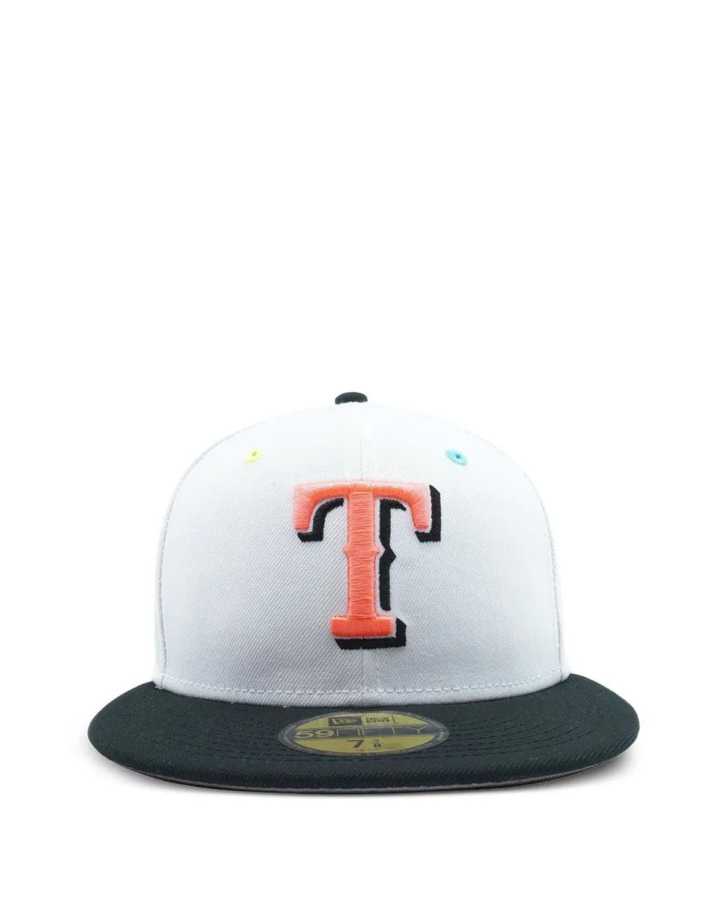 KTZ White 59Fifty Texas Rangers Cap for men