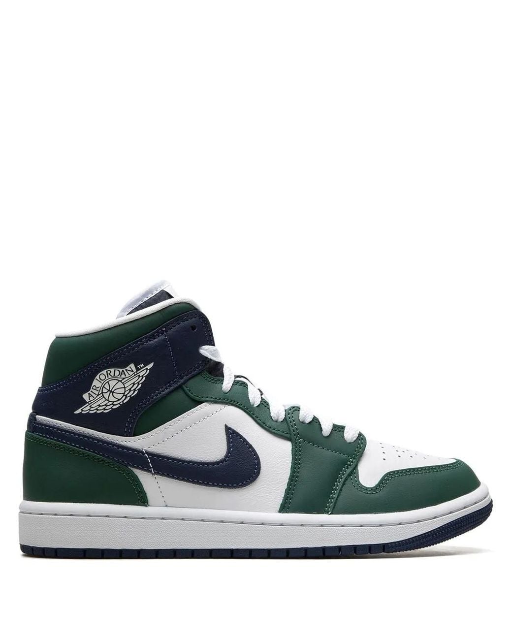 Nike Green Air 1 Mid Se Shoes