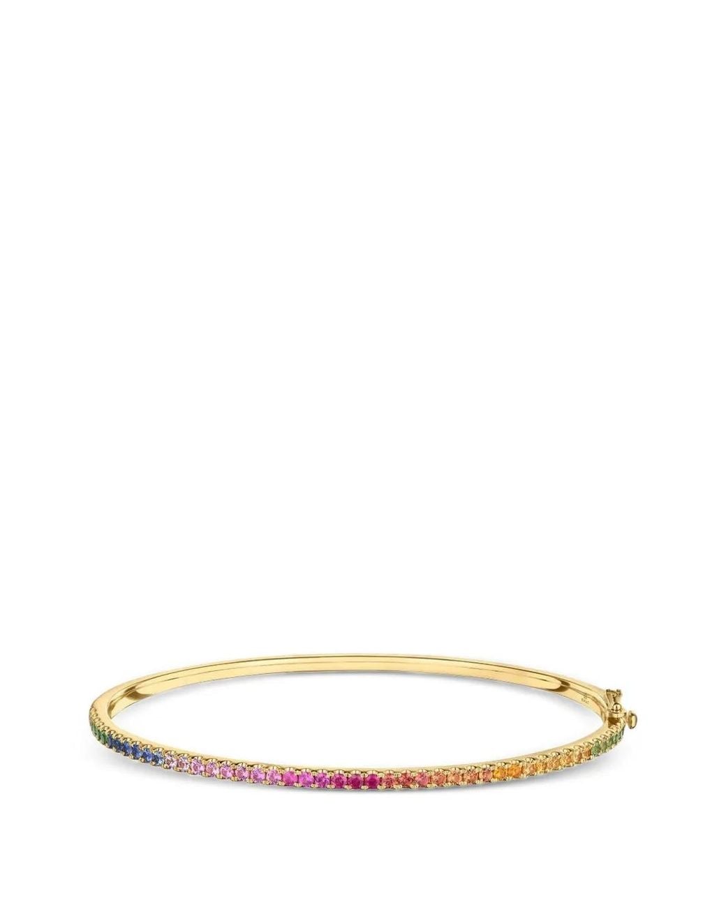 Kwiat Natural Sapphire Stackable Bangle Bracelet