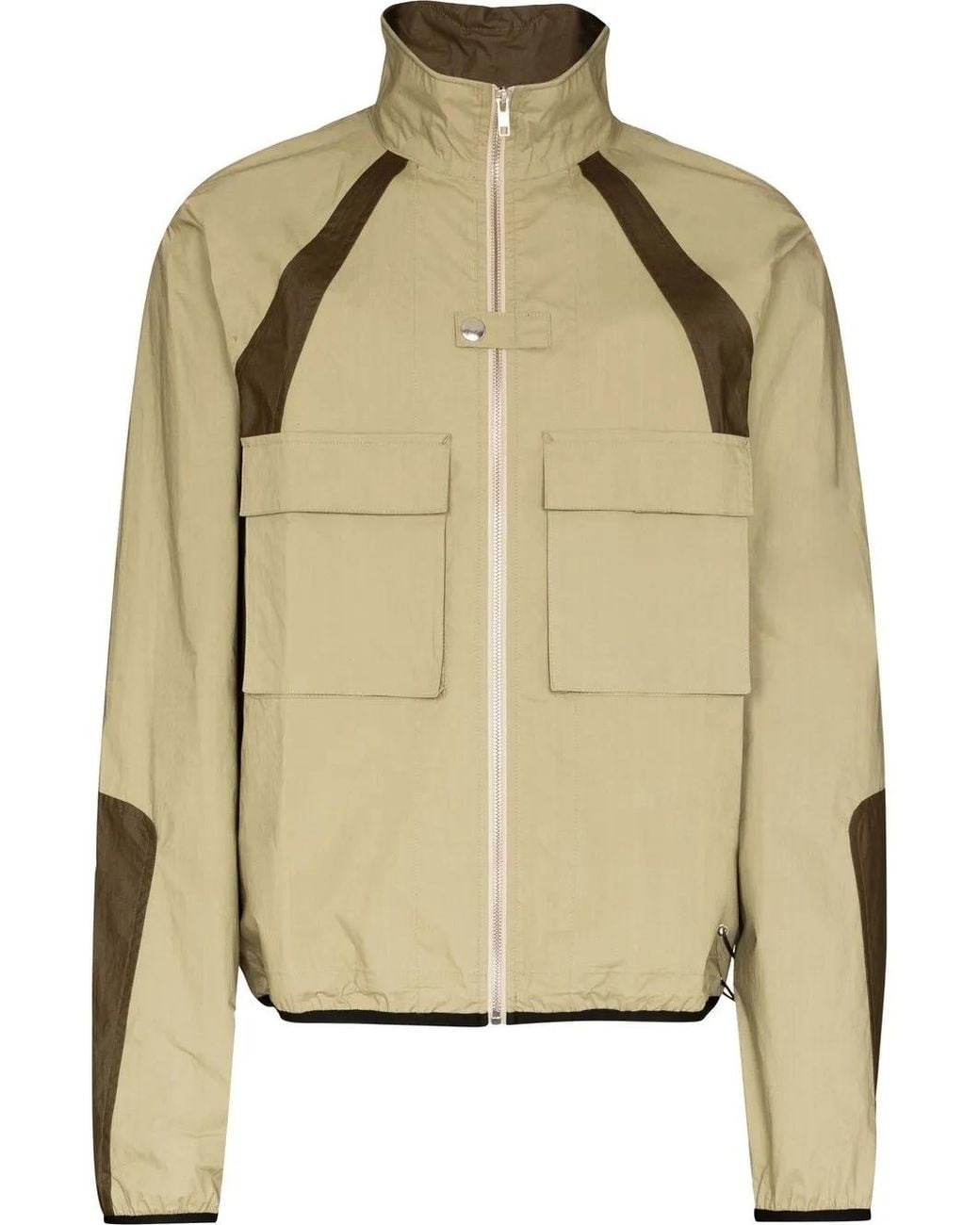 RANRA Natural Panelled Track Jacket for men