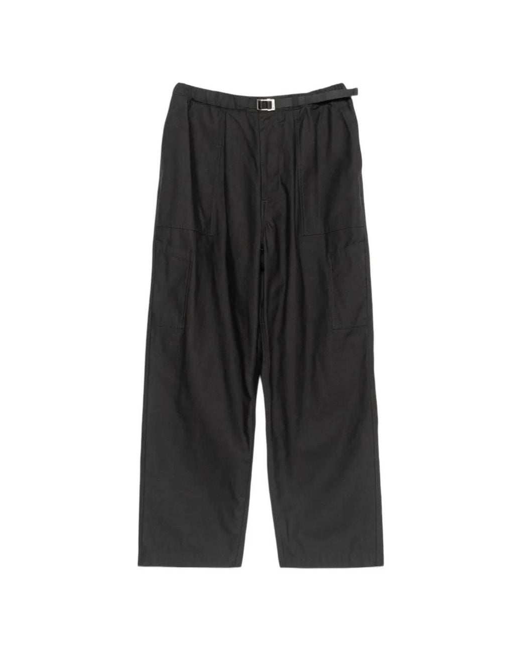 Nanamica Black Field Cargo Pants for men