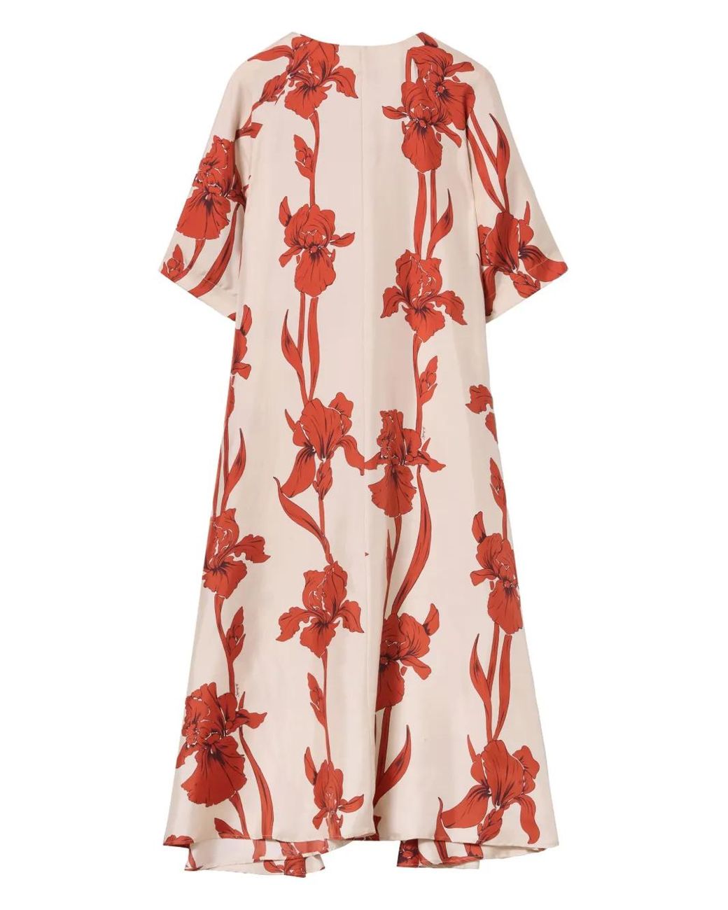 LaDoubleJ Red Floral Maxi Dress
