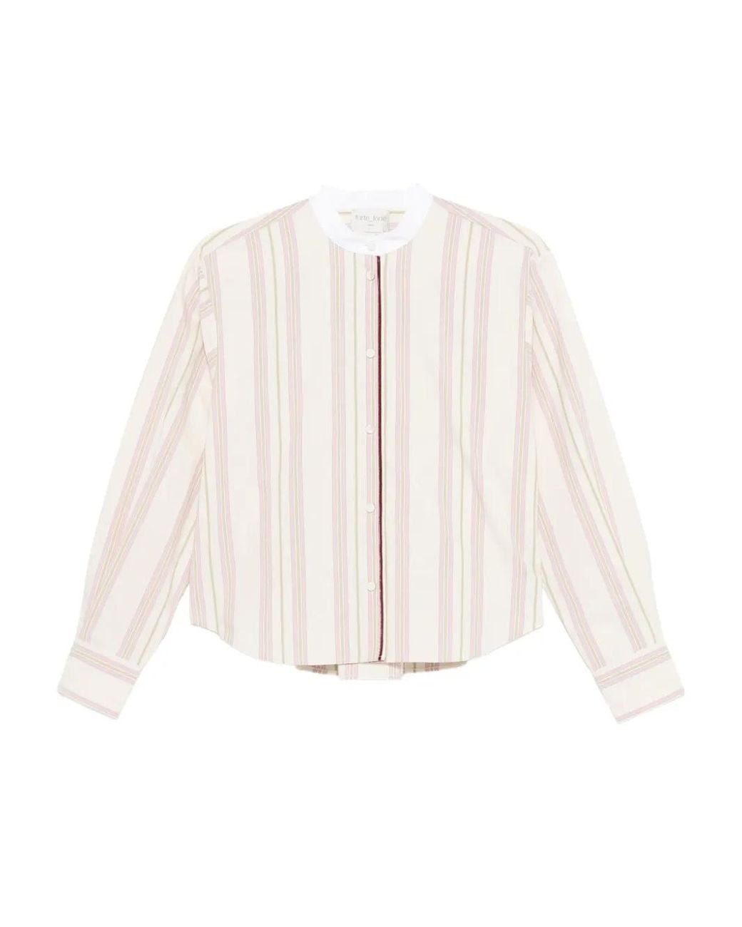Forte_forte White Striped Shirt