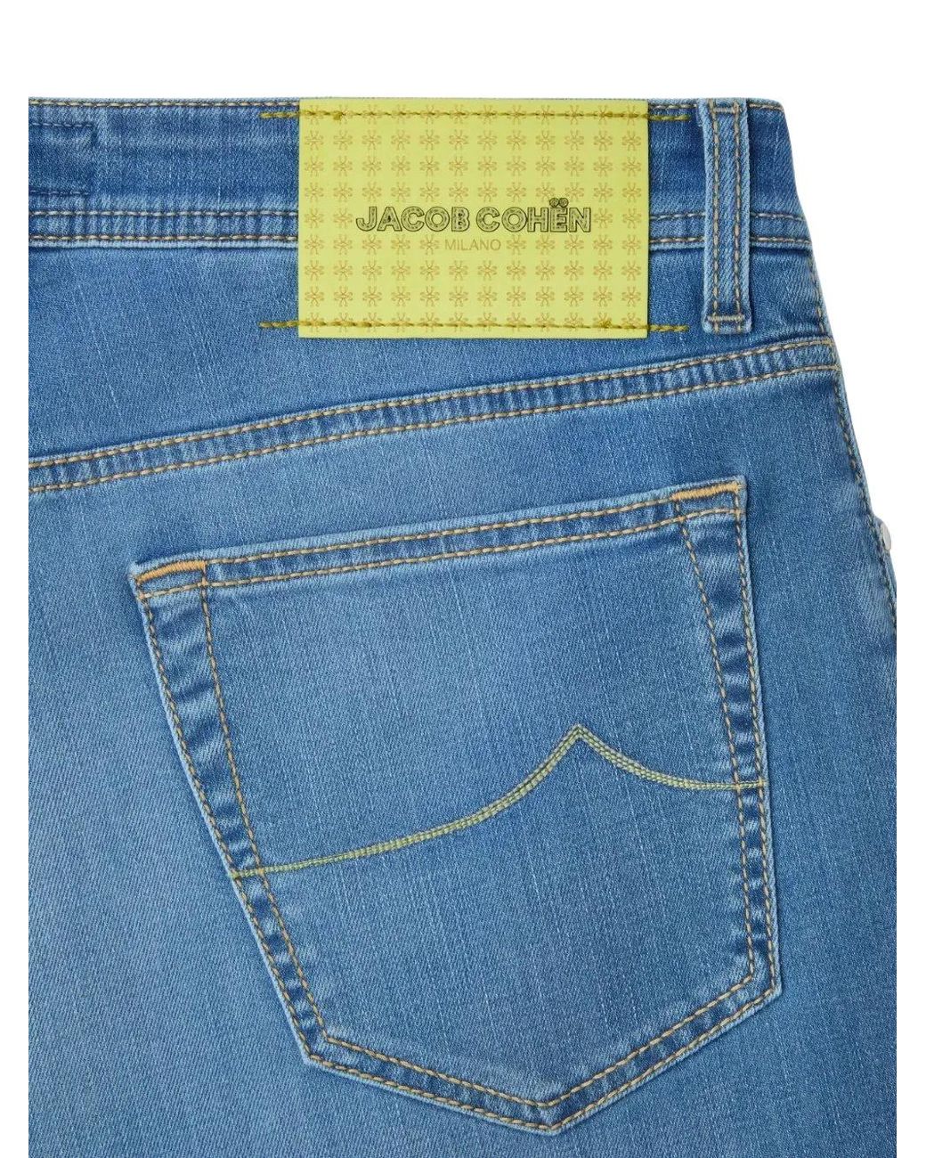 Jacob Cohen Blue Bard Slim-Fit Jeans for men