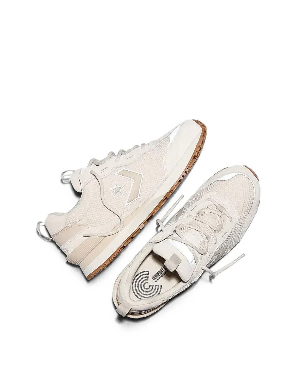 Converse White Omega Sneakers