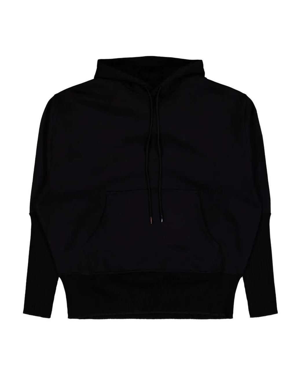 PROTOTYPES Black Logo-Print Hoodie for men