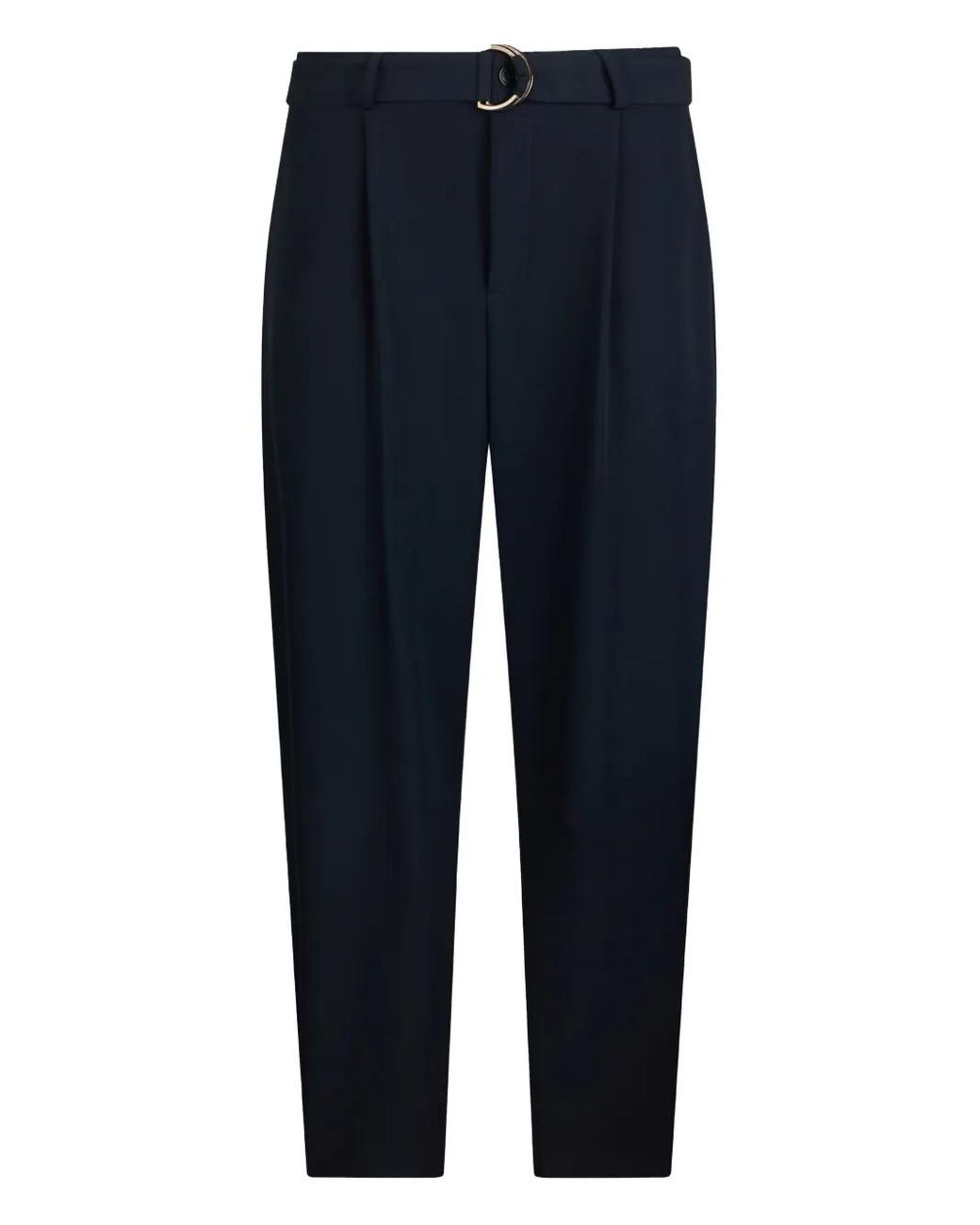 Liu Jo Blue Straight-Leg Trousers