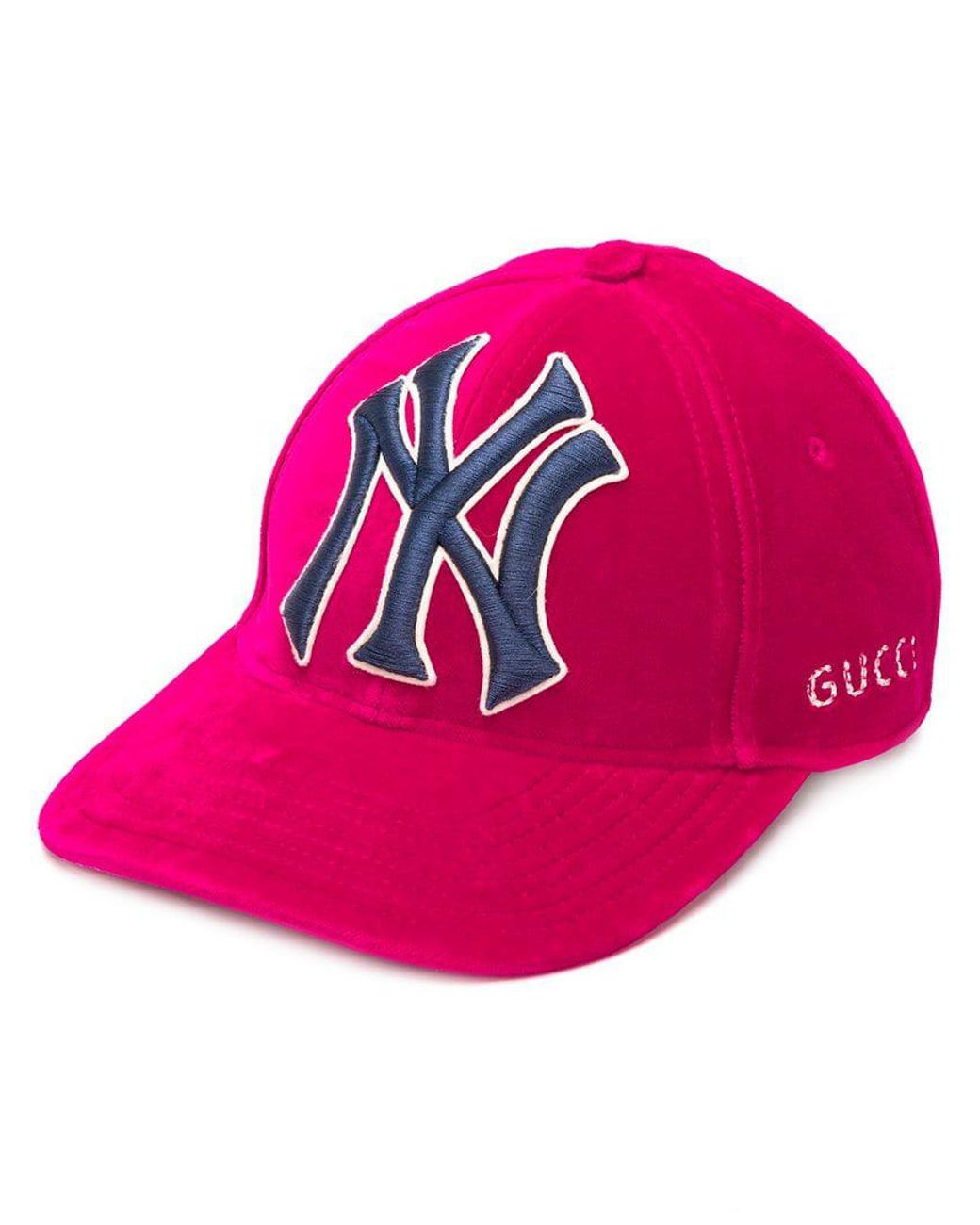 gucci yankee hat pink