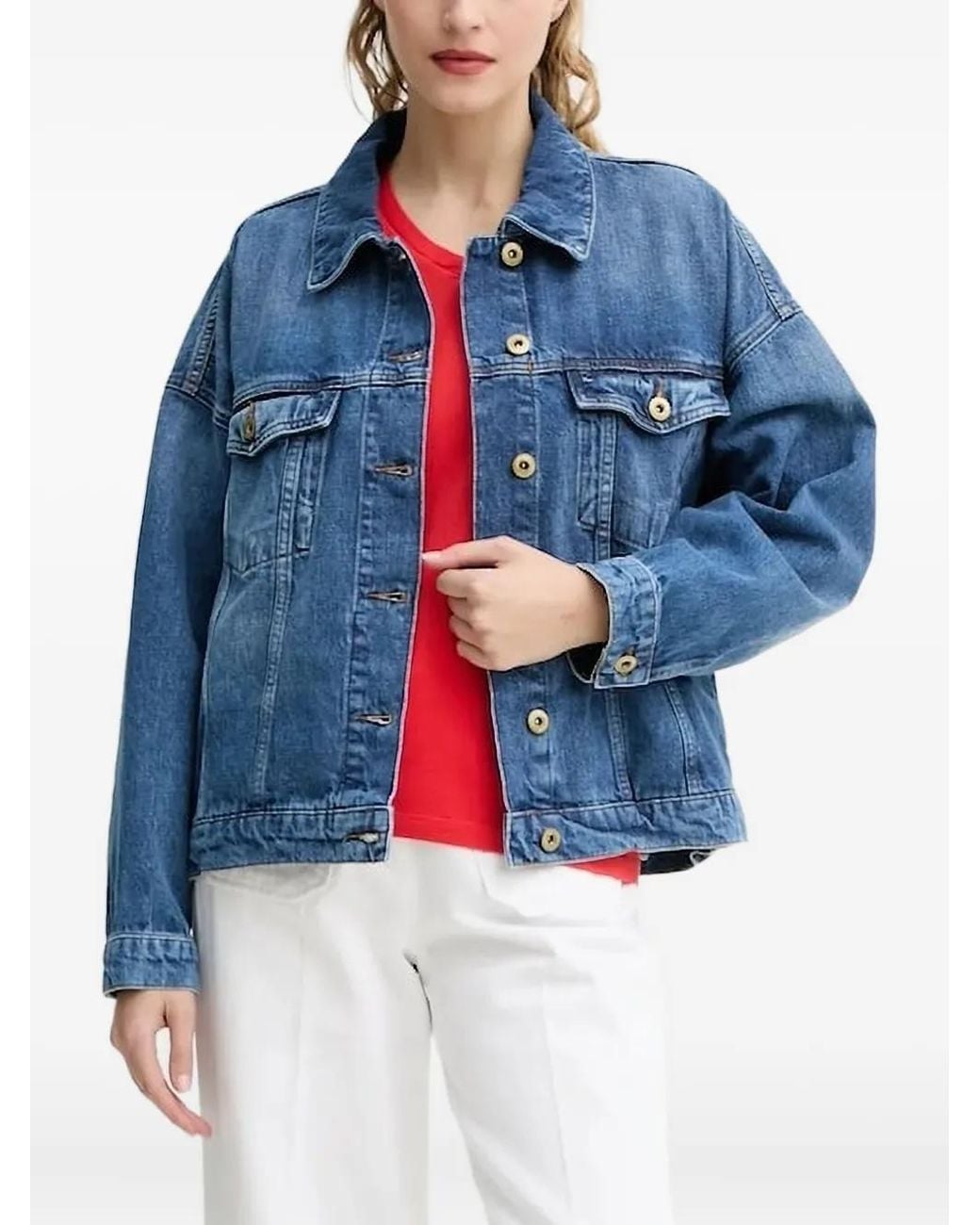 Sessun Denim Jack in het Blue