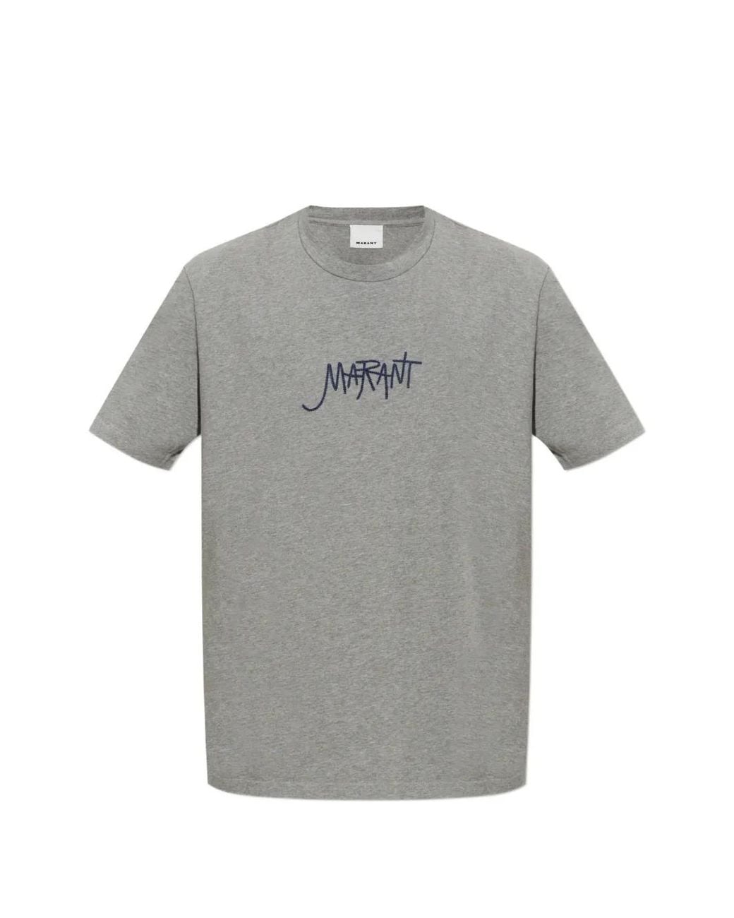Isabel Marant Gray Honore T-Shirt for men