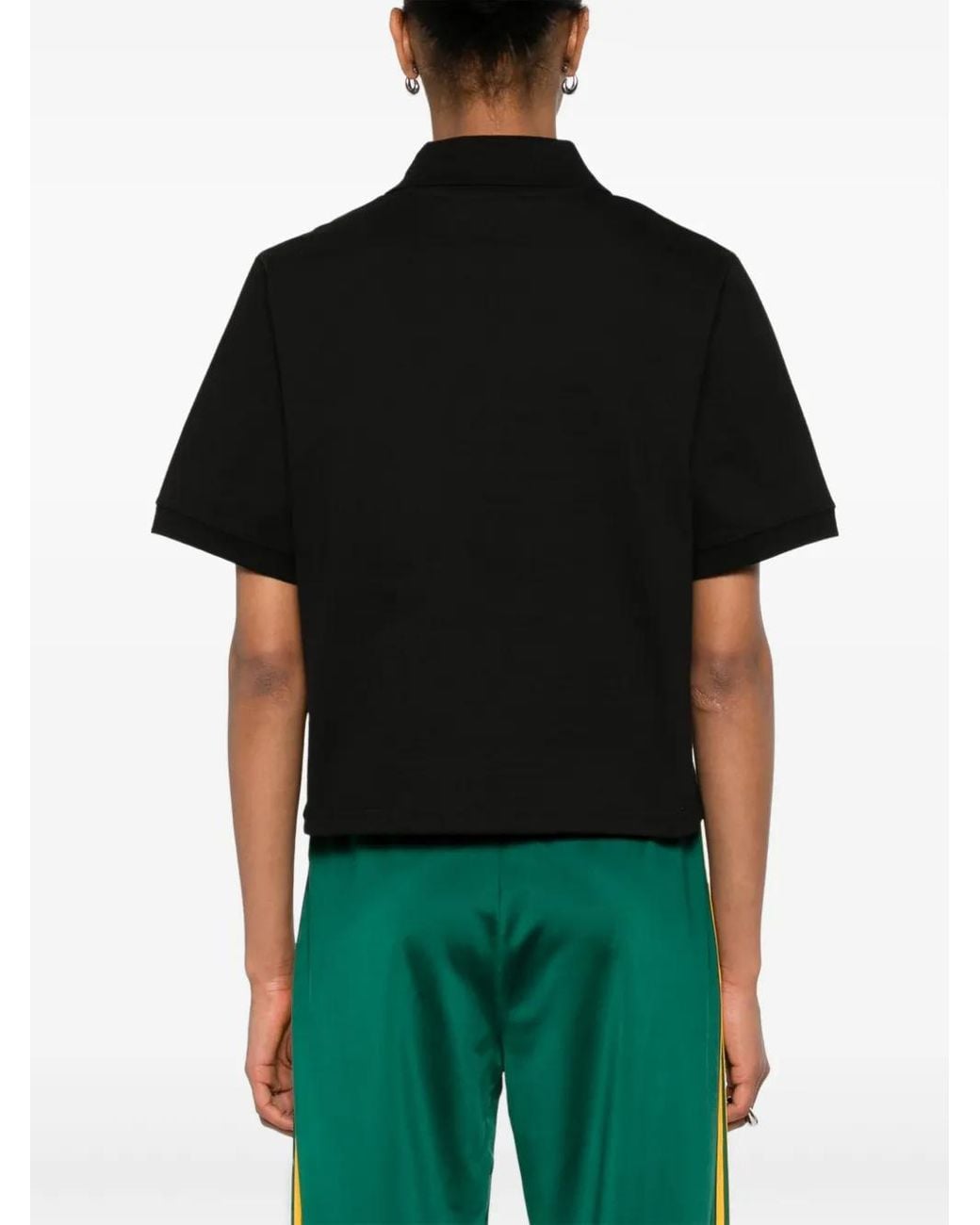 KENZO Black Boke Flower 2.0 Cotton Polo Shirt