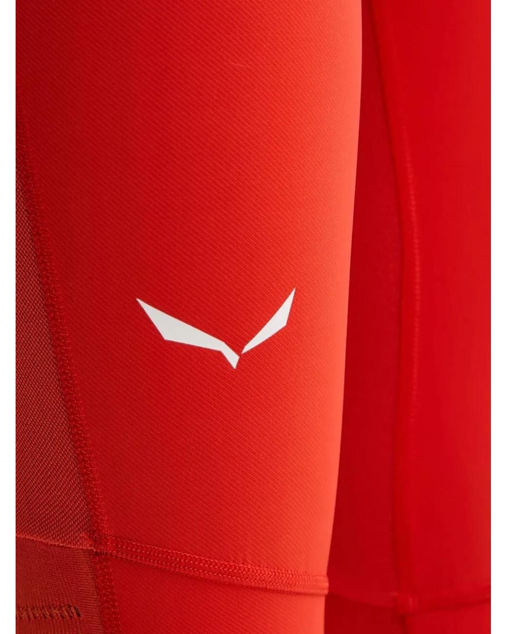Salewa Red Legging À Logo Imprimé