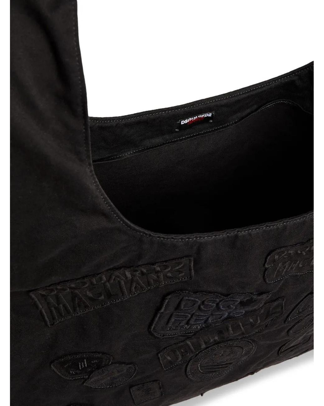 DSquared² Black Shoulder Bags for men