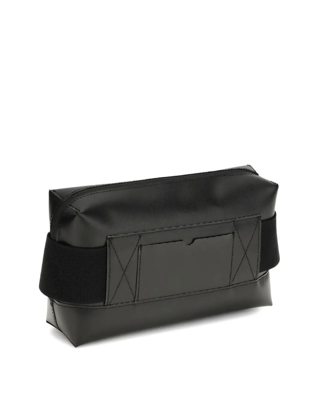 Marni Black Buckle Strap Messenger Bag for men