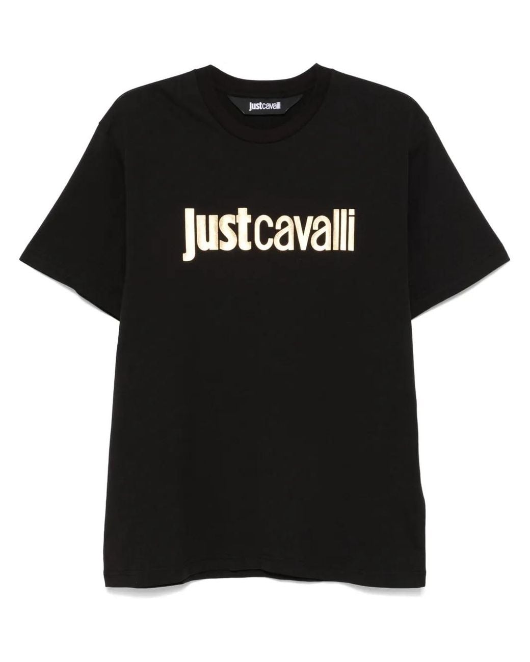 Just Cavalli Black T-Shirts And Polos for men