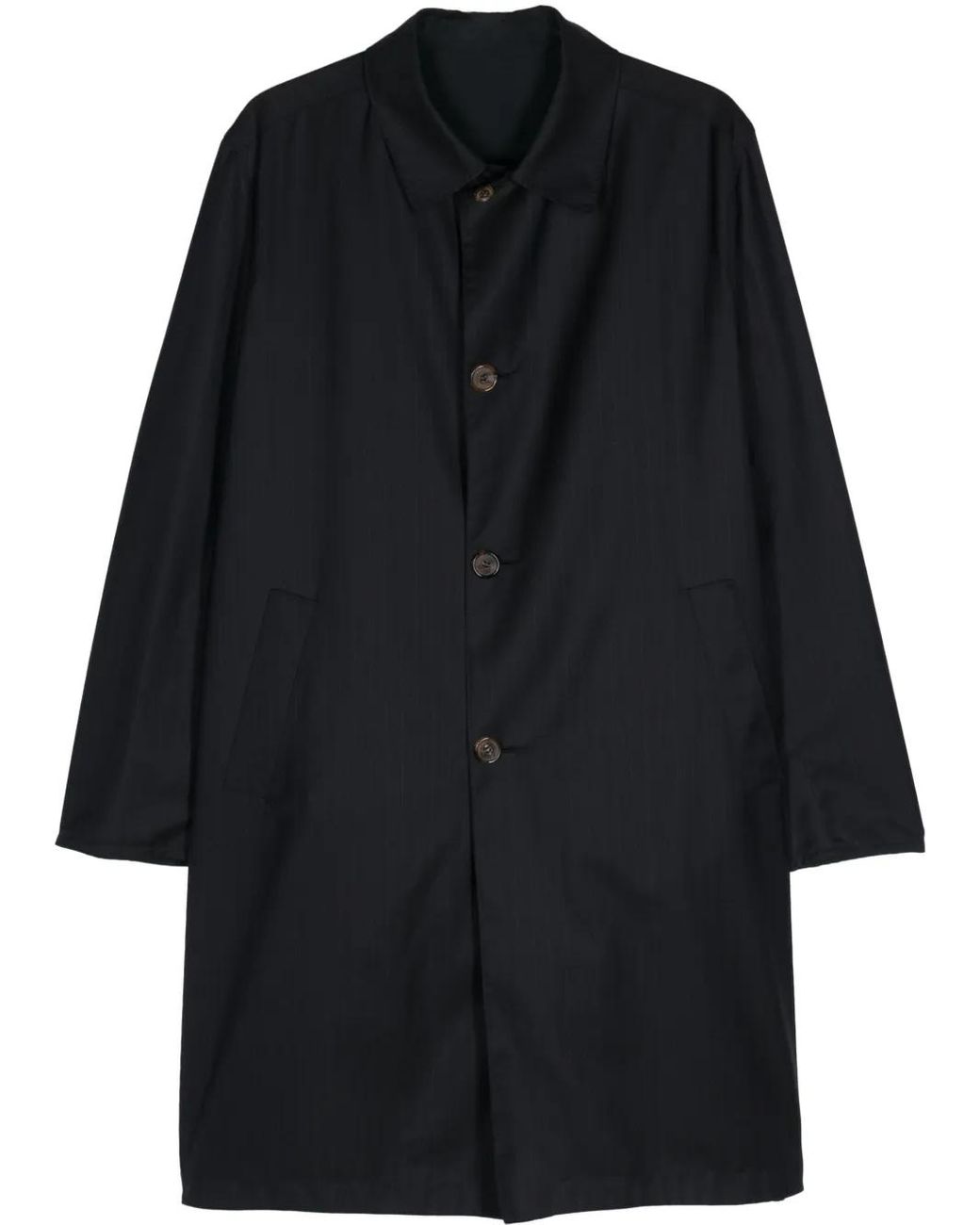 Abrigo A Rayas Diplomáticas Kiton de hombre de color Black