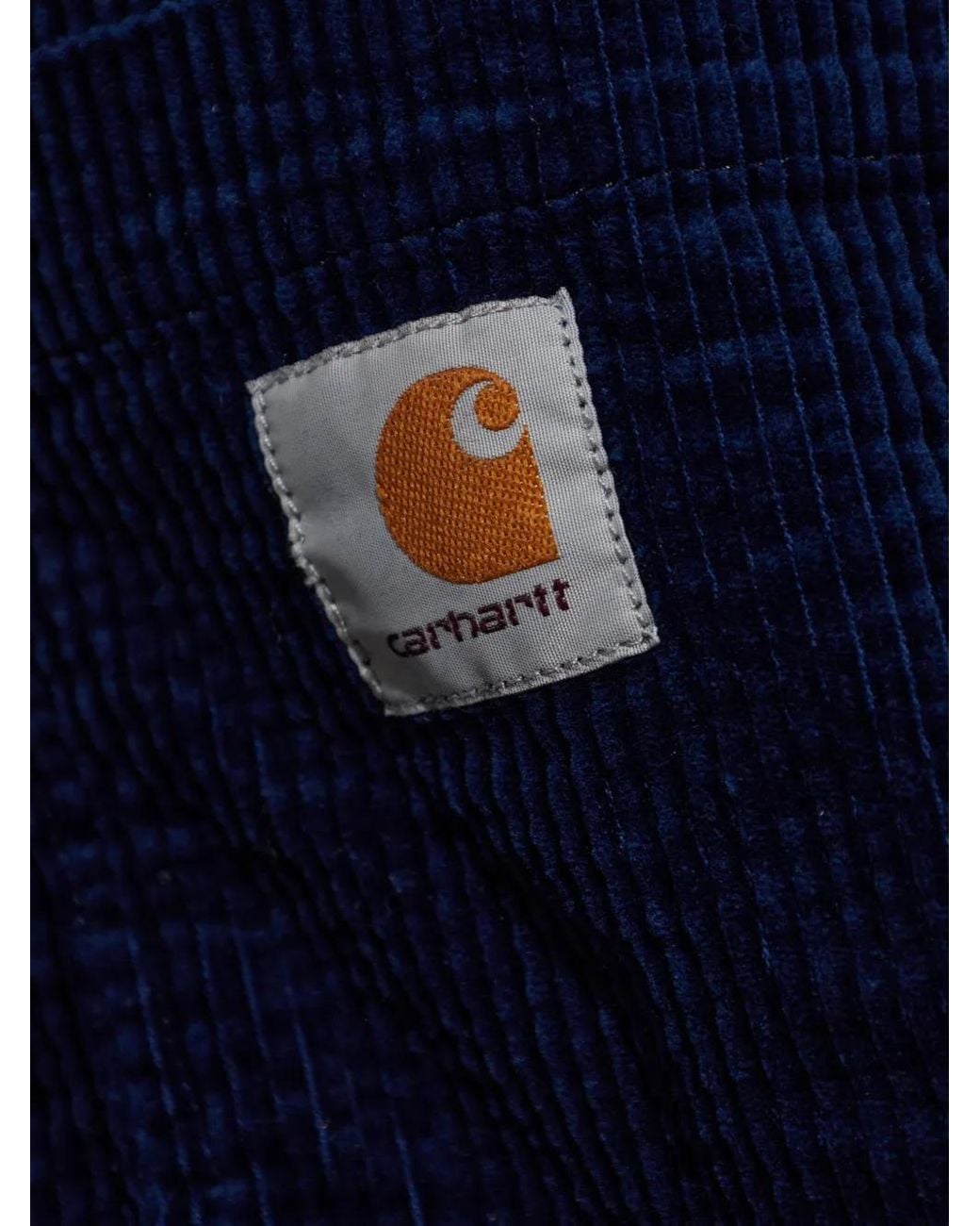 Carhartt Blue Loyde Corduroy Shirt for men
