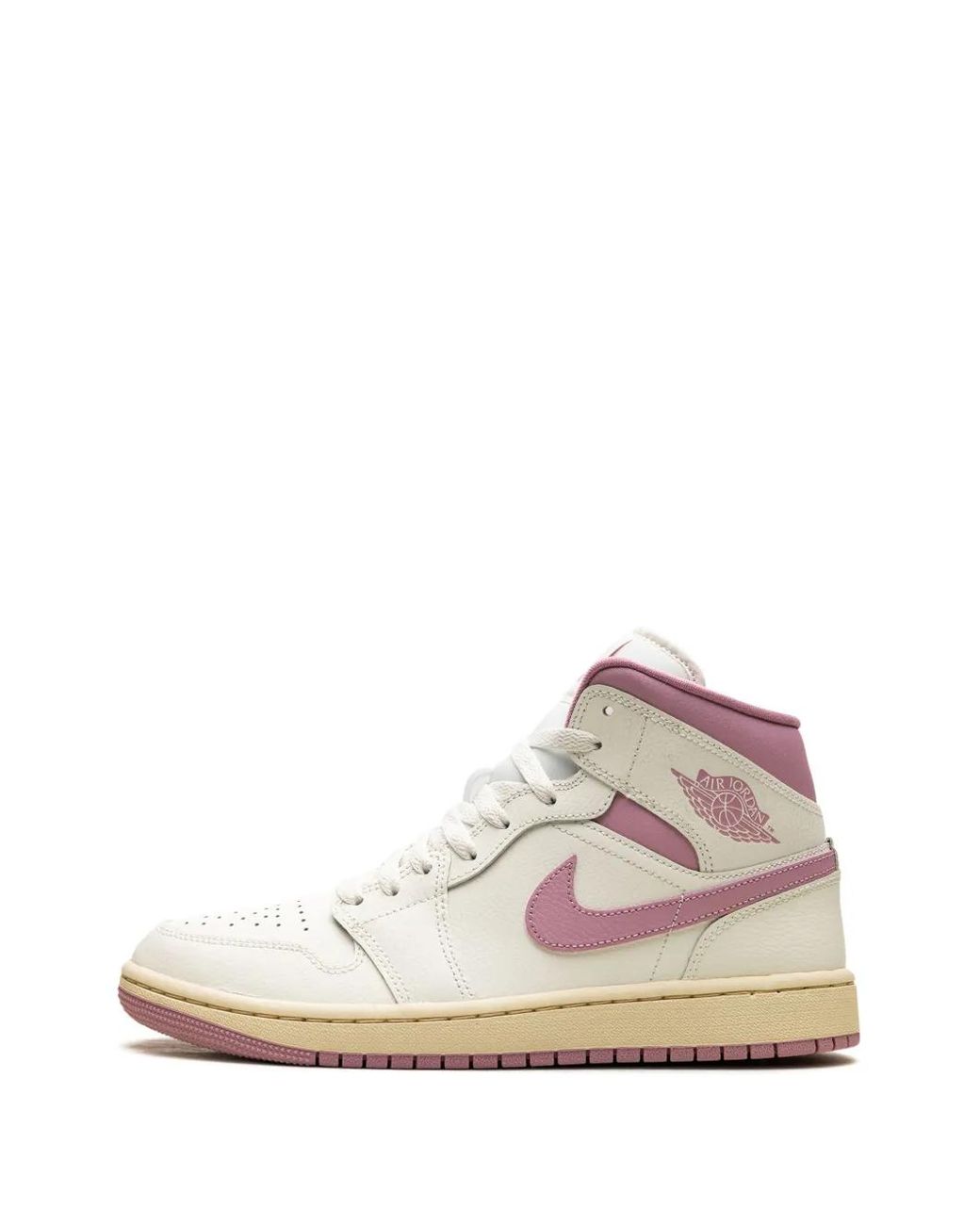 Nike Pink Air 1 Mid Sneakers
